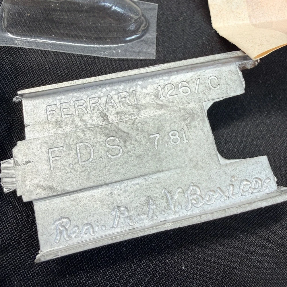 Vintage 1:43 Model Car Parts Lot White Metal Resin Ferrari FDS Porsche Builder